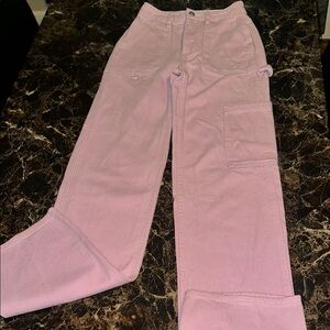 Pink 90’s Boyfriend Carpenter Pants